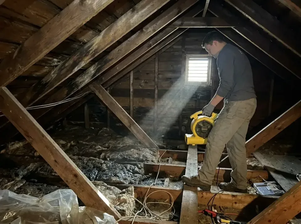 attic-water-damage-drying-proc-007 — frequently asked questions, Emergency Water Extraction & 24/7 Flood Response in Coldwat…